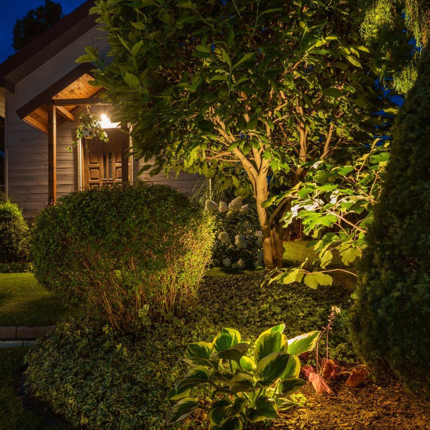 Outdoor lighting design consultation