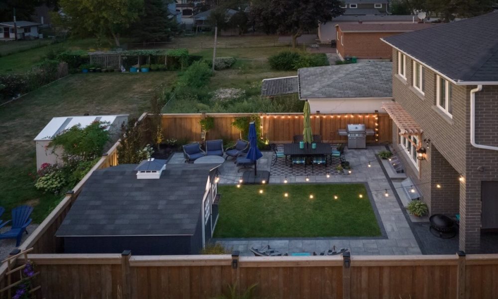 Outdoor lighting services Toronto GTA