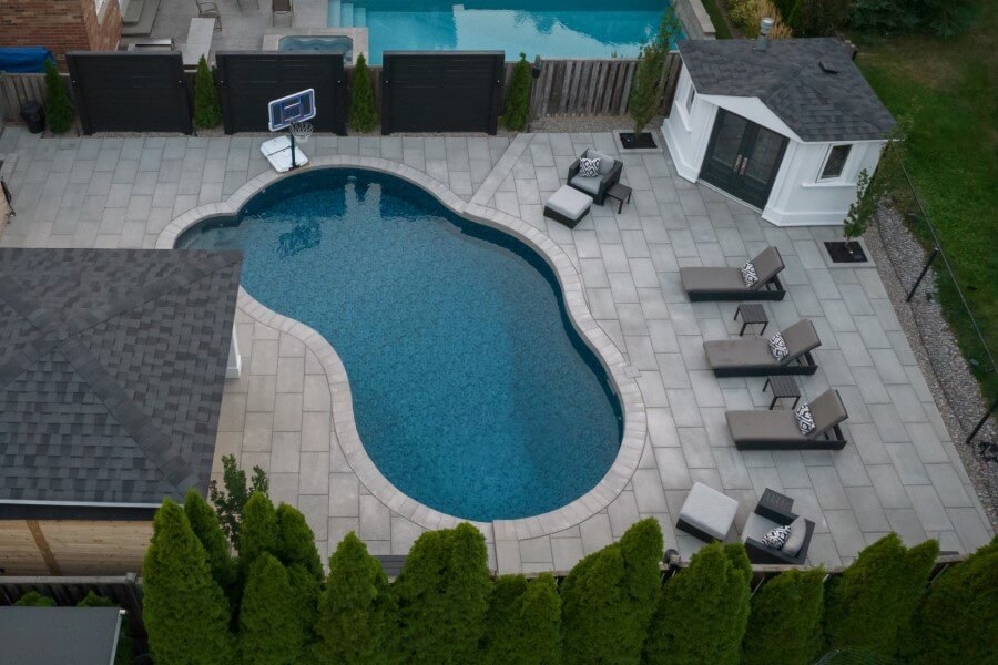 Pool design and installation services Ajax