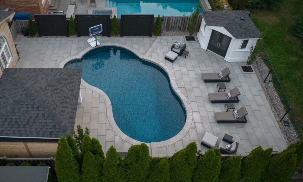 Pool interlocking design